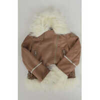 Jachete Faux Leather Jacket Baieti