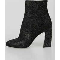 Botine 9cm Glitter Ankle Boots Femei