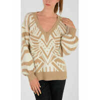Pulovere Striped Sweater Femei