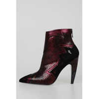 Botine 11cm Leather Ankle Boots Femei