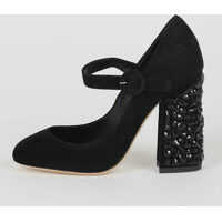 Pantofi cu Toc Dolce & Gabbana Suede VALLY Pumps 10.5 CM