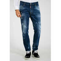 Blugi 16cm Vintage Effect Denim SKATER Jeans Barbati