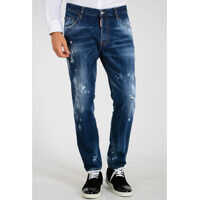 Blugi drepti 16cm Distressed SKATER Jeans Barbati