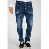 Blugi drepti 17cm Stretch Denim TIDY BIKER Jeans Barbati