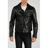 Geci de Piele BLACK GOLD Leather LORENZO-R JACKETS Biker Barbati