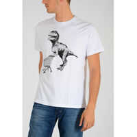Tricouri Diesel Dino Printed Cotton T-JOE-RU T-shirt