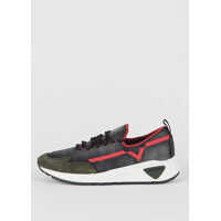 Sneakers Fabric FOREST/JESTER RED "SKB" S-KBY Sneakers Barbati