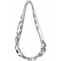 Coliere Metal Necklace with Strass Femei