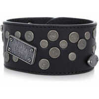 Bratari MM11 Leather Bracelet with Details Barbati