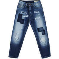 Blugi drepti Stretch Denim PEGIN Jeans Baieti