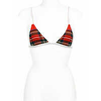 Sutiene & Bustiere Checked Cotton Bra Femei