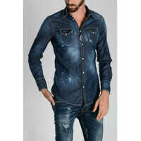 Camasi Stretch Denim shirt Barbati