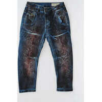 Blugi drepti stretch FAYZA Jeans With Swarovski Baieti