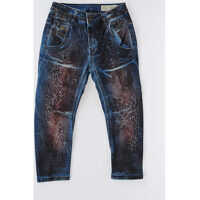 Blugi drepti stretch FAYZA Jeans With Swarovski Baieti
