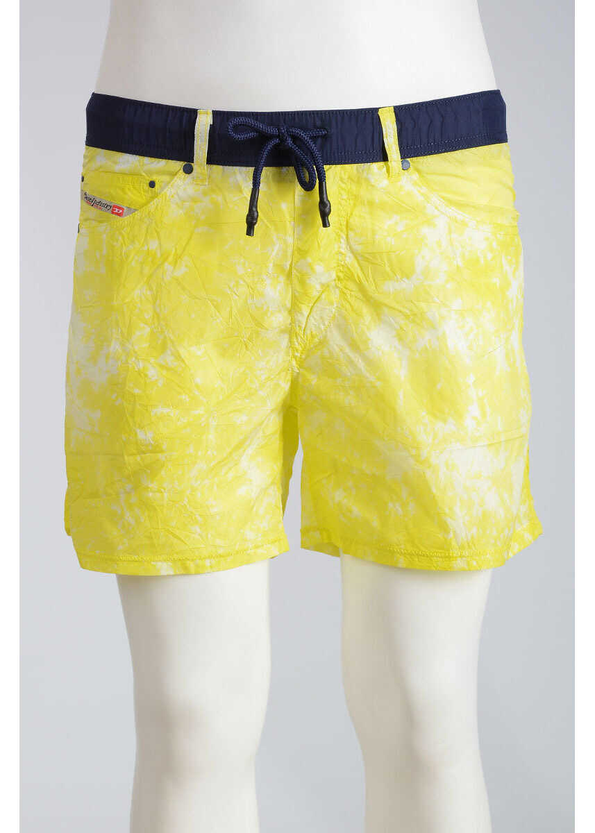 Diesel BEACHWEAR BMBX-WAYKEEKI 2.017 Swim Shorts YELLOW