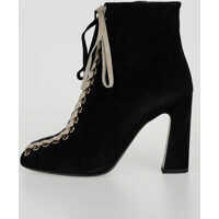 Botine Suede TRESSAGE CHUNKY Booties Femei