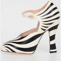 Pantofi stiletto Gucci 11.5 . cm Zebra Print MARY JANE PUMP