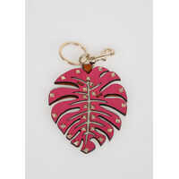 Brelocuri GARAVANI Leather Key Holder with Stud Femei