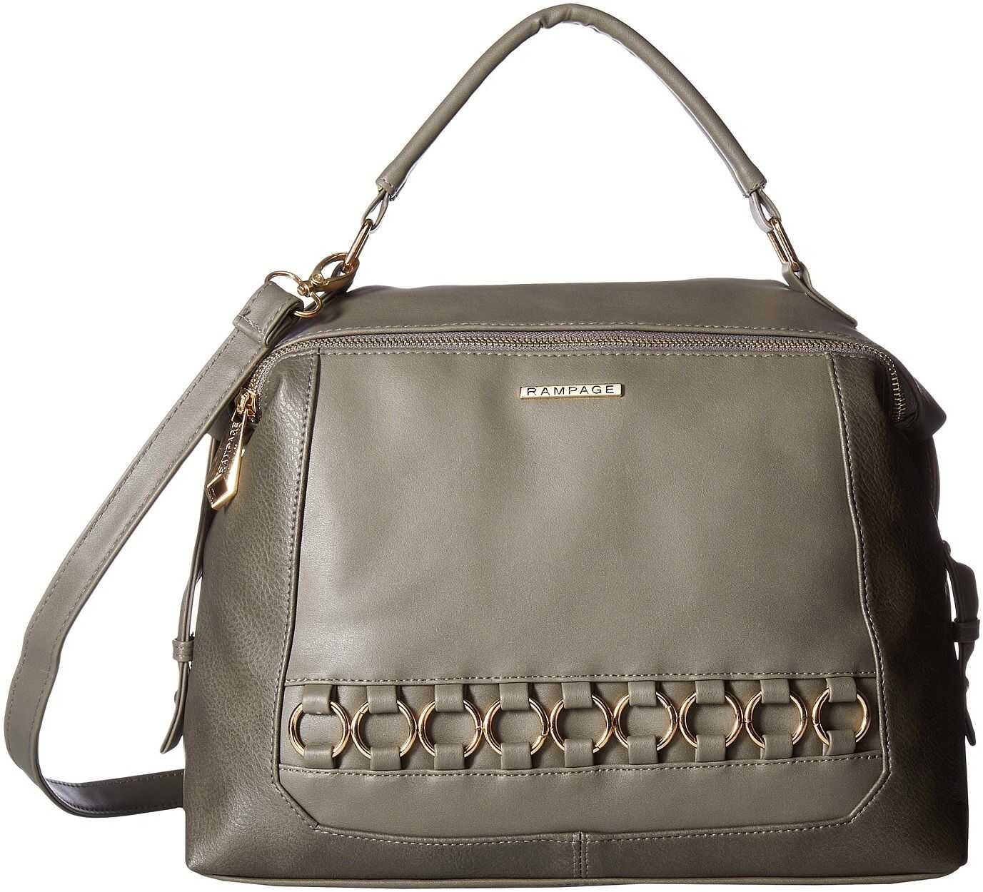 Rampage Laced Ring Satchel Slate