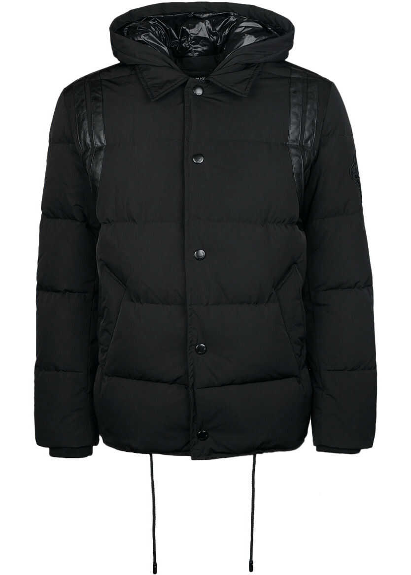 Roberto Cavalli Down Jacket S03AM0258 Czarny