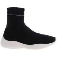 Tenisi & Adidasi Prada Black "high Top" Sneakers With White Sole