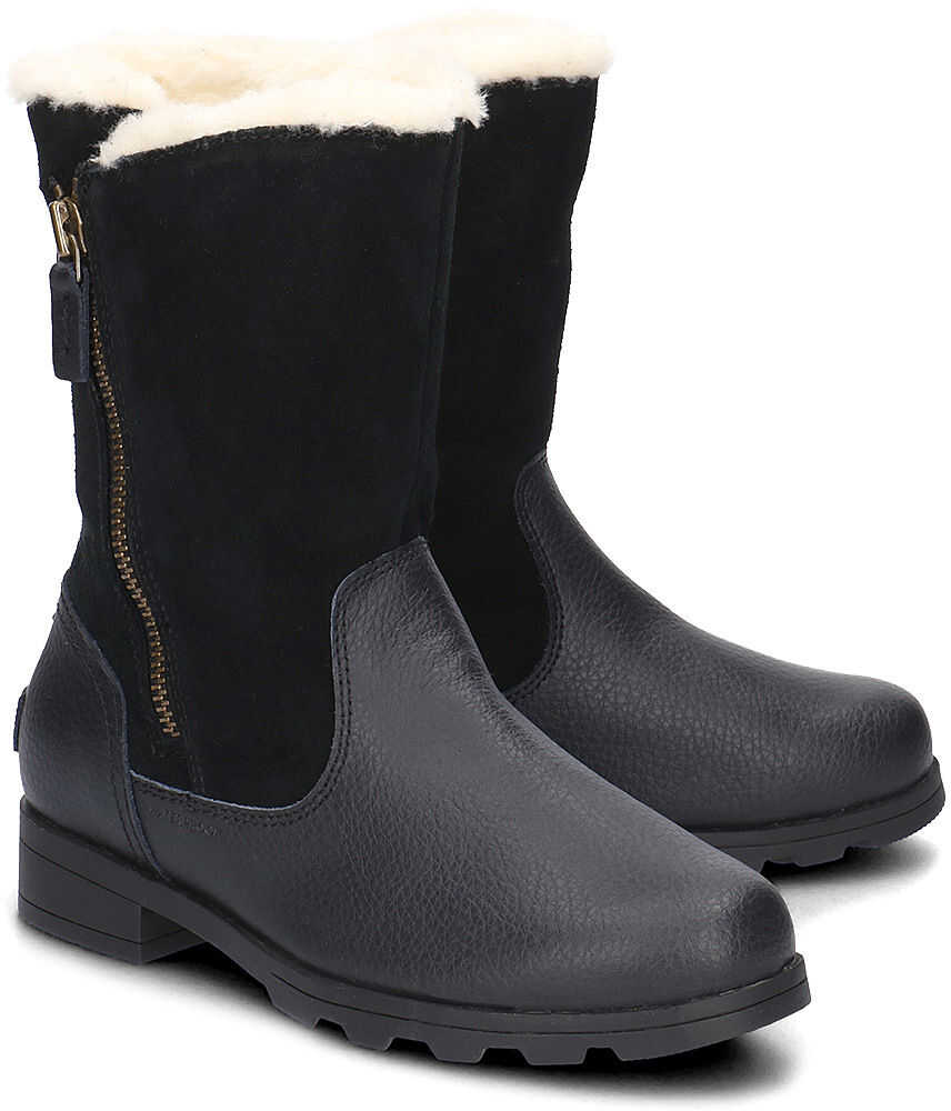 Cizma SOREL Emelie Fold-Over Czarny