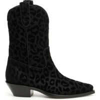 Cizme cu toc Gaucho Texan Boots Femei