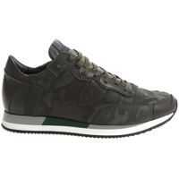 Tenisi & Adidasi Green "tropez L" Camouflage Sneakers Barbati
