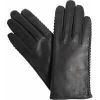 Manusi Black Leather Gloves Femei