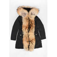 Geci de Puf Down Jacket With Real Fur Femei