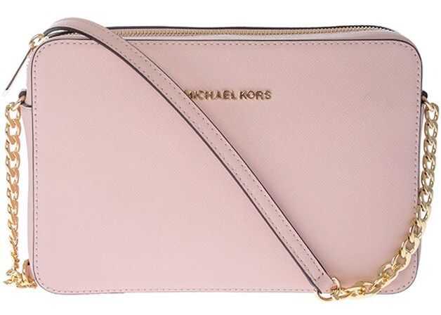 Michael Kors Big Jet Set Travel Bag In Pink Pink