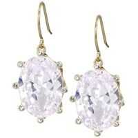 Cercei Shine On Oval Drop Earrings Femei