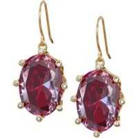 Cercei Shine On Oval Drop Earrings Femei