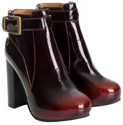 Jeffrey Campbell Patent Leather Boots* Purple