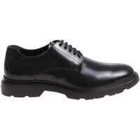 Pantofi eleganti H393 Black Derby Shoes Barbati