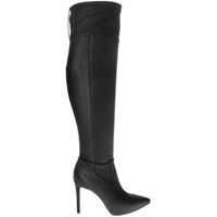 Ghete & Cizme Black Pointed Cuissard Femei