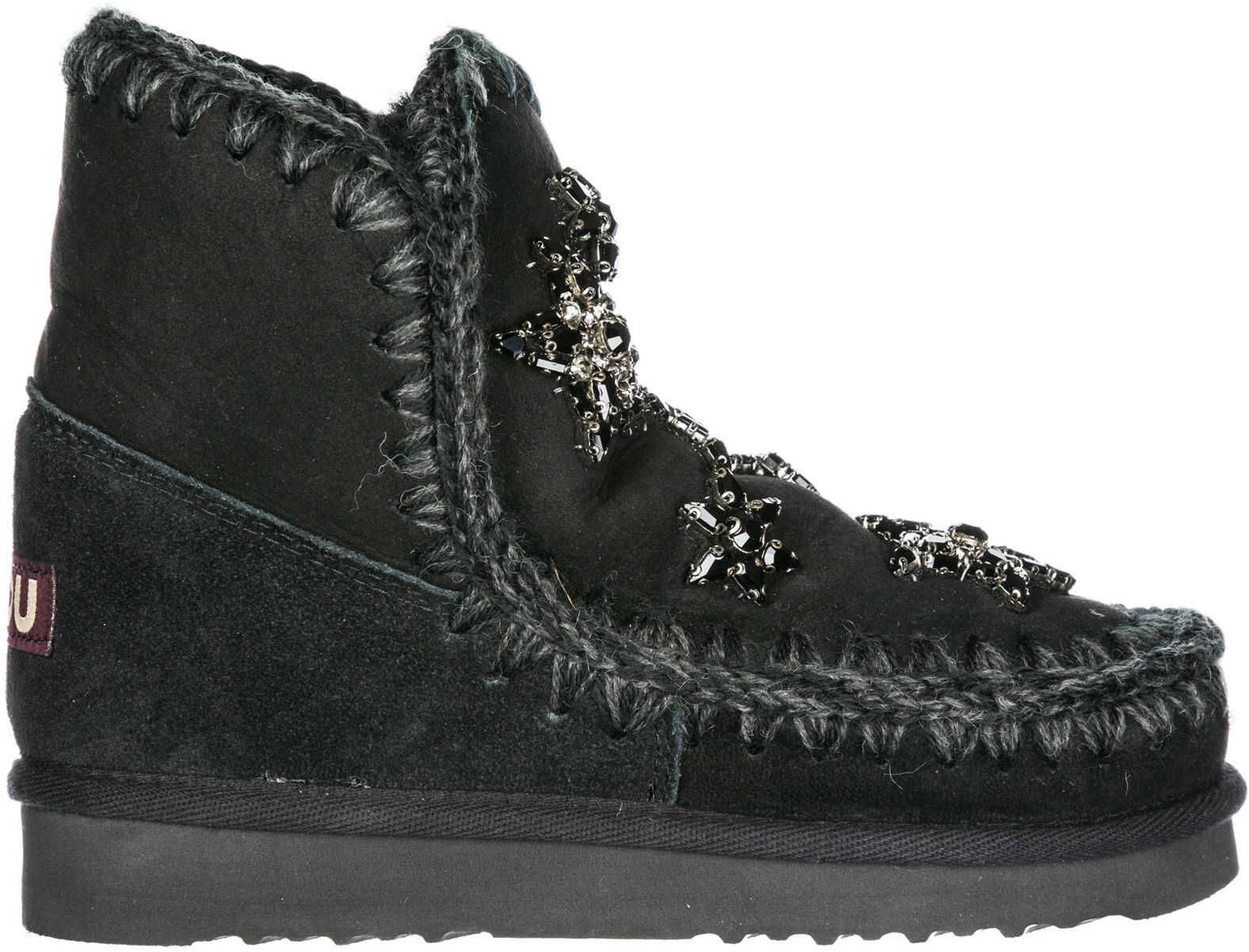 Cizma Mou Crystal Stars Black