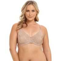 Sutiene Satin Fleur Full Figure Unlined Underwire Bra* Femei