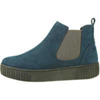 Ghete & Cizme Platform Elasticated Boot Chelsea Boots In Navy Femei