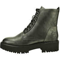 Ghete & Cizme Platform Decorative Studs Boots In Pewter Femei