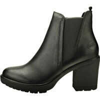 Ghete Stretch Insert Heel Boot Chelsea Boots In Black Femei