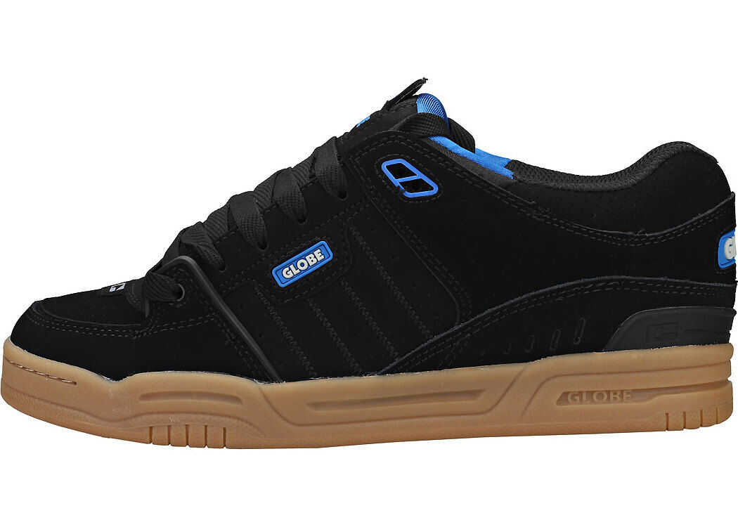 Globe Fusion Trainers In Black Blue Black