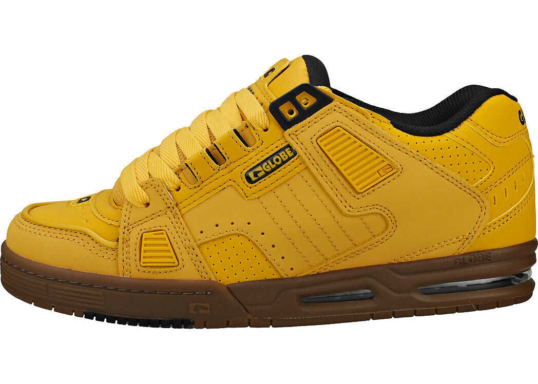 Globe Sabre Trainers In Wheat White