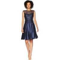 Rochii elegante Beaded Fit N Flare Cocktail Dress Femei