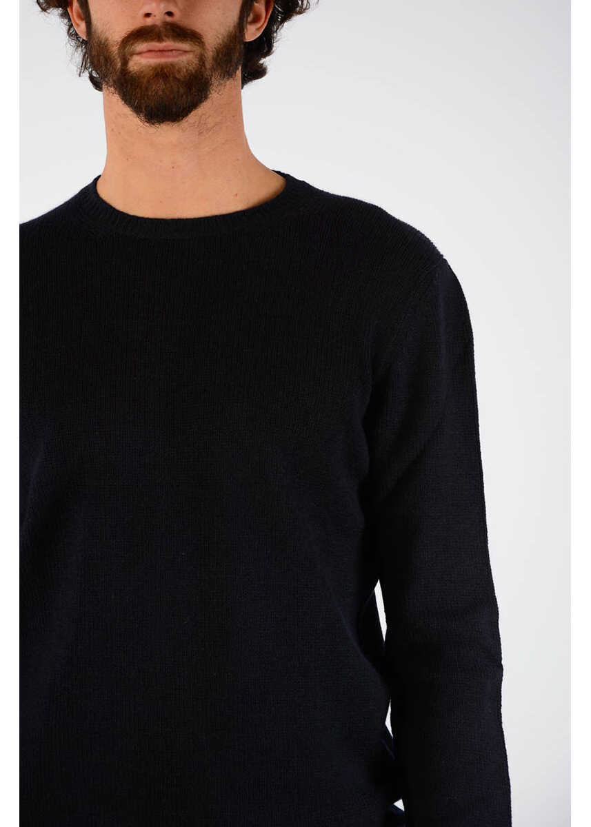 Pulovere Prada Cashmere Crew-Neck Sweater Blue Barbati (BM 6309898) 3