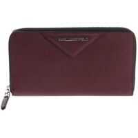 Portofele Wine-Color "K/Klassic" Zip Around Wallet Femei