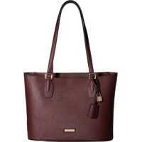 Genti de Mana Brooke Saffiano Leather Top Zip Tote Femei