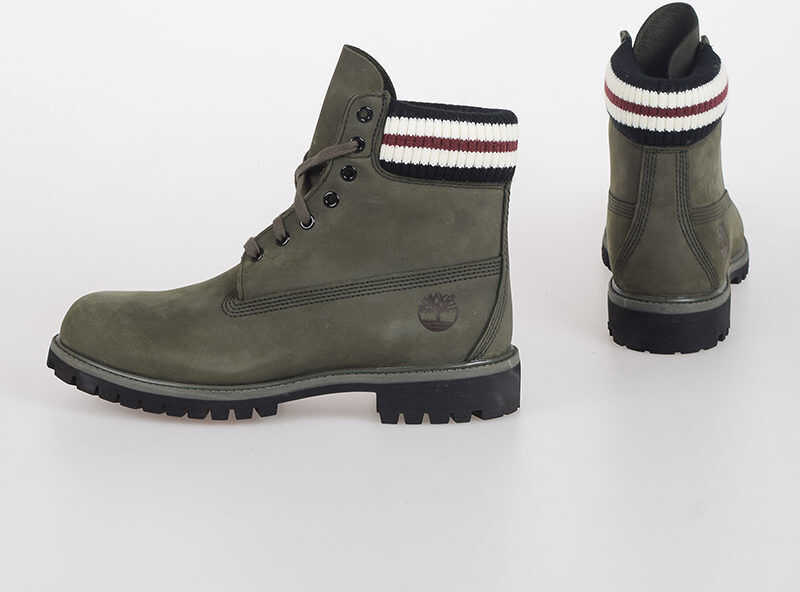 Timberland MARNI Leather Combat Boots N/A