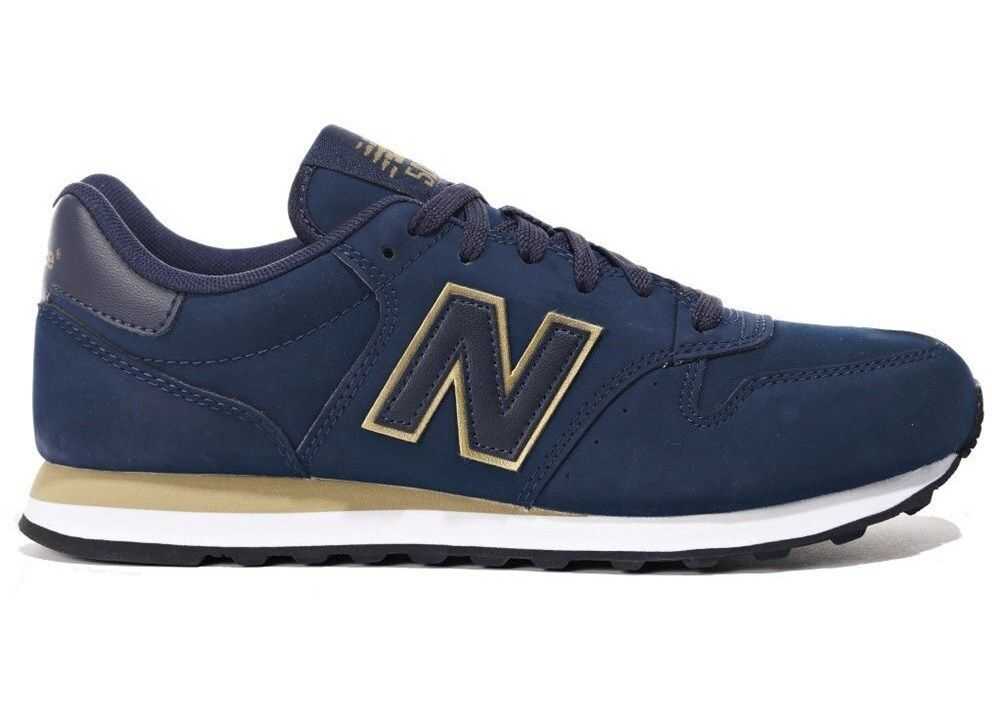 new balance bleu marine et doré