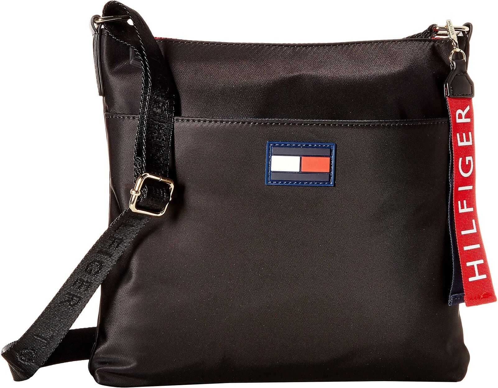 Tommy Hilfiger Leah North/South Crossbody Black